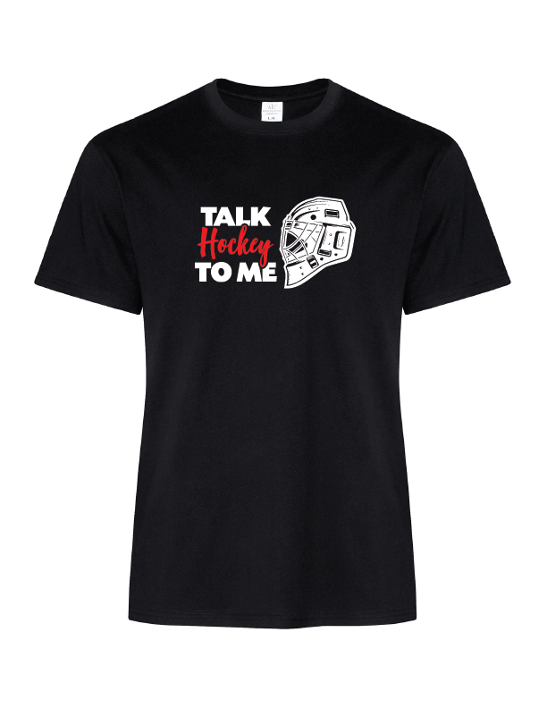 Talk Hockey To Me Graphic Tee